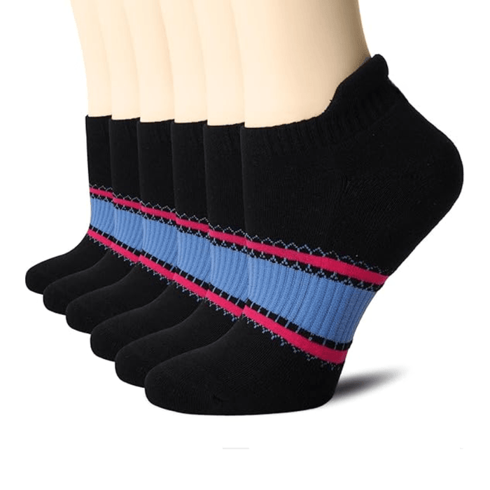 6 Pairs Ankle Support Socks – All-Day Comfort and Stability