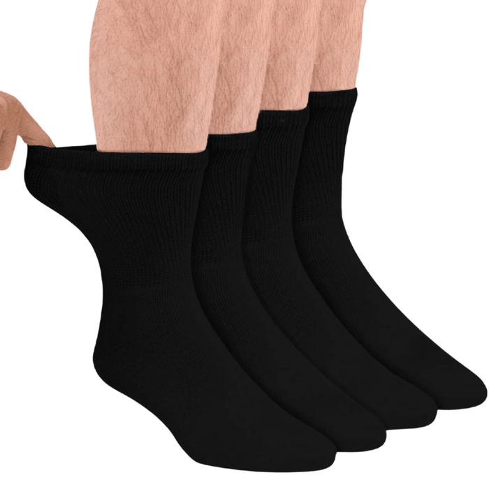 4 Pairs Non Binding Seamless Neuropathy Socks