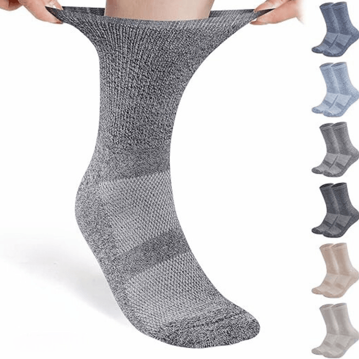 6 Pairs Seamless Neuropathy Socks for Everyday Comfort