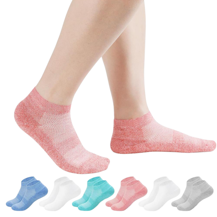 6 Pack Seamless Non Binding Diabetic Socks – All-Day Comfort