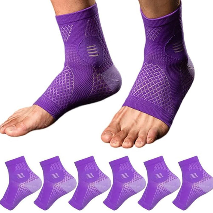 3 Pairs Compression Arthritis Support Socks - Circulation and Stability