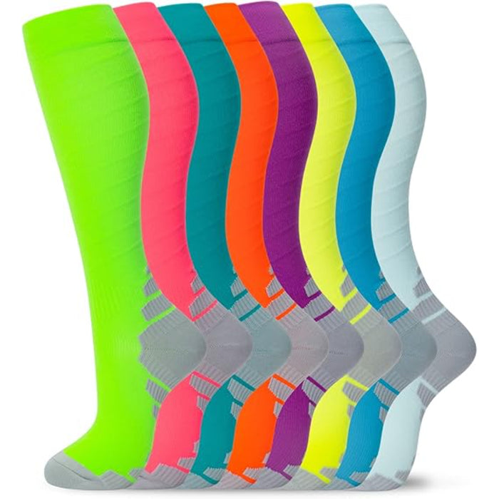 8 Pair Supportive Orthopedic Socks – Stability and Performance