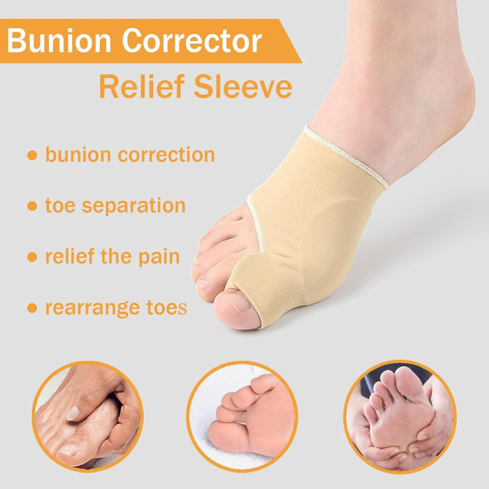 Gel Bunion Corrector Socks – Toe Alignment and Pain Relief