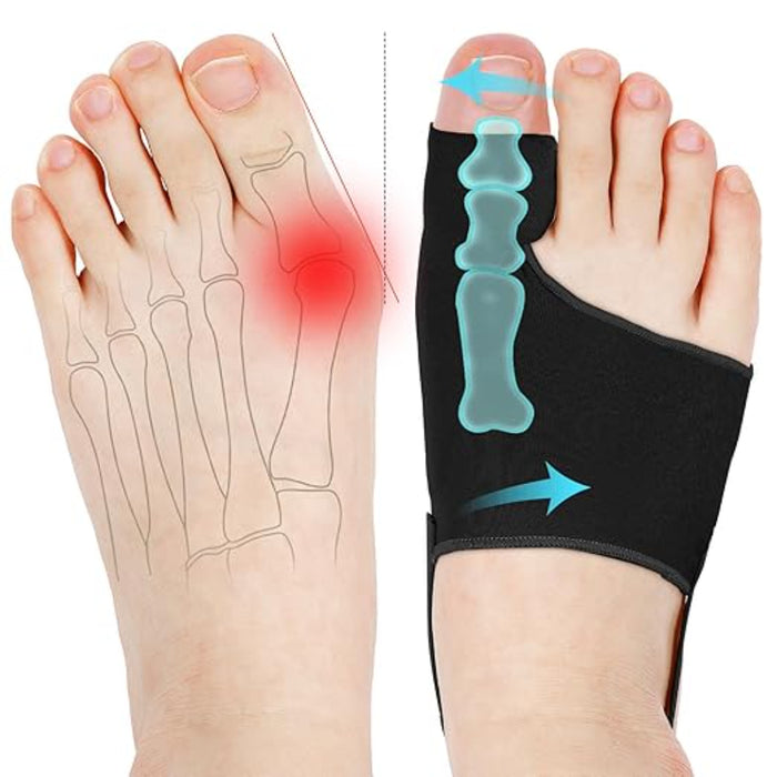 1 Pair Orthopedic Bunion Relief Socks - Hallux Valgus Correction