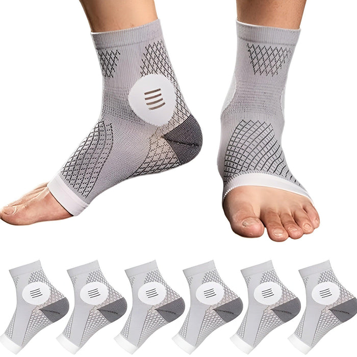 3 Pairs Compression Arthritis Support Socks - Circulation and Stability