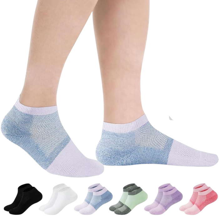 Pack Of 6 Non Binding Diabetic Socks With Seamless Comfort