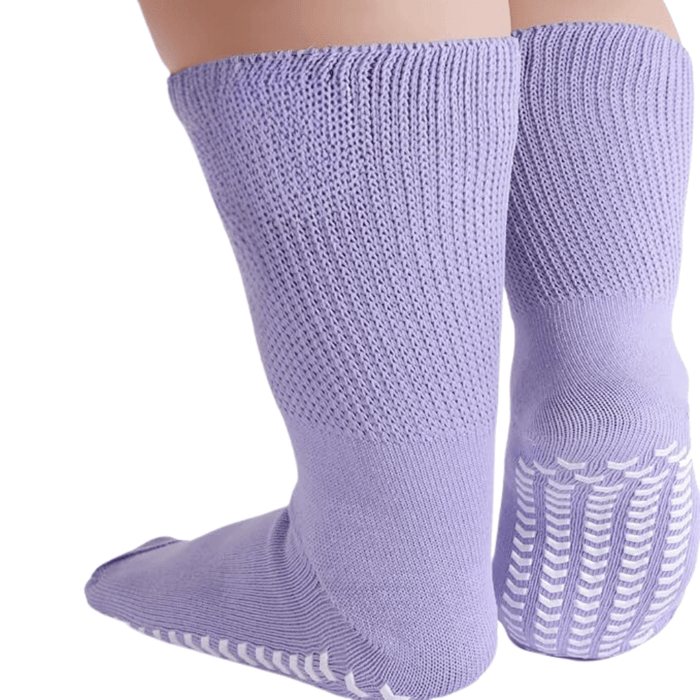 2 Pairs Extra Wide Neuropathy Socks – Comfort and Stability