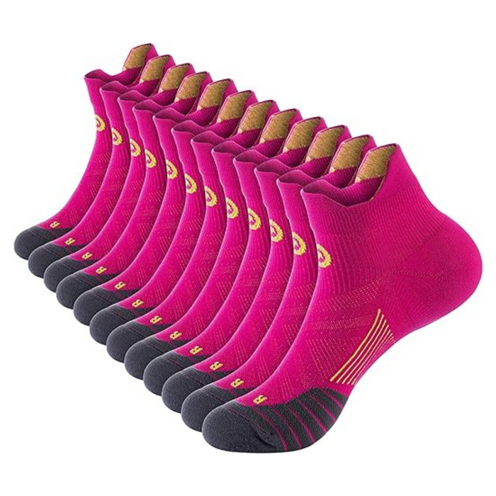 6 Pair Orthopedic Running Socks – Support & Comfort