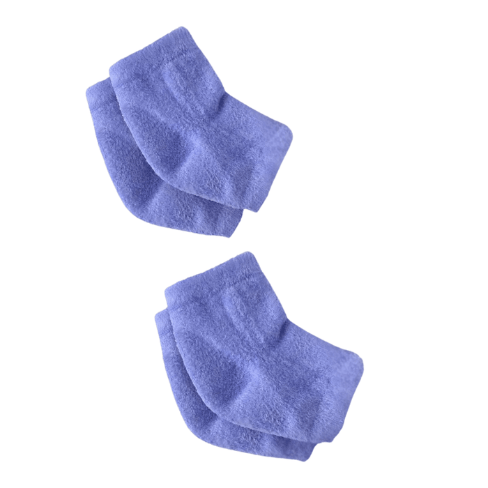 2-Pair Moisturizing Gel Socks - Hydrating Comfort and moisturizing