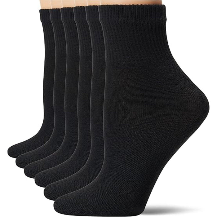 Pair Of 6 Comfy Cushioned Socks