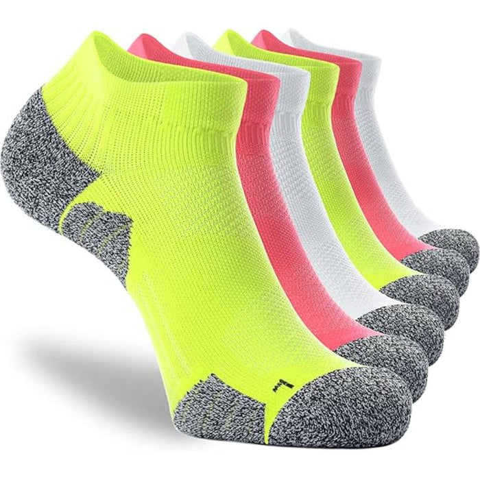 6 Pair Low Cut Athletic Compression Arthritis Socks