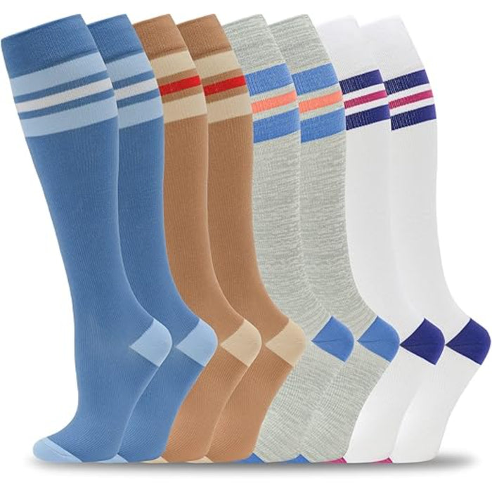 8 Pairs Orthopedic Compression Socks – Support and Stability