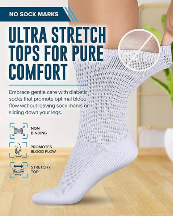 Non Binding Arthritis Socks – Stretchable Comfort for All-Day Wear