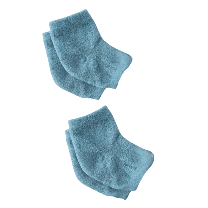 2-Pair Moisturizing Gel Socks - Hydrating Comfort and moisturizing