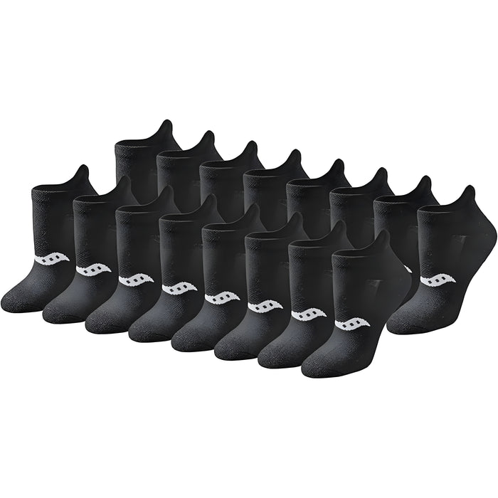 16-Pack Athletic Low Cut Socks - Cushioned and Comfortable