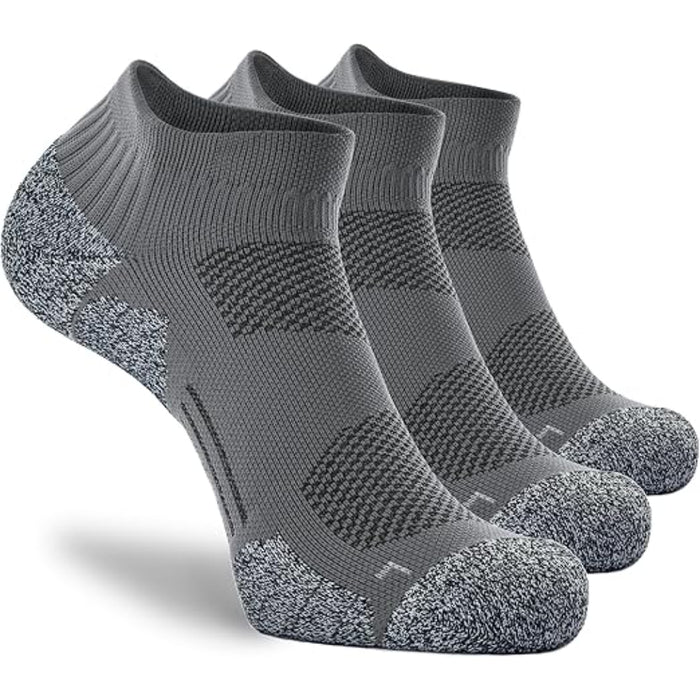 3 Pair Orthopedic Athletic Socks - Support and Comfort