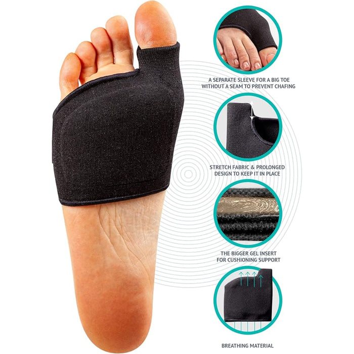 Anatomical Gel Cushioned Bunion Relief Socks – Pain Relief and Support