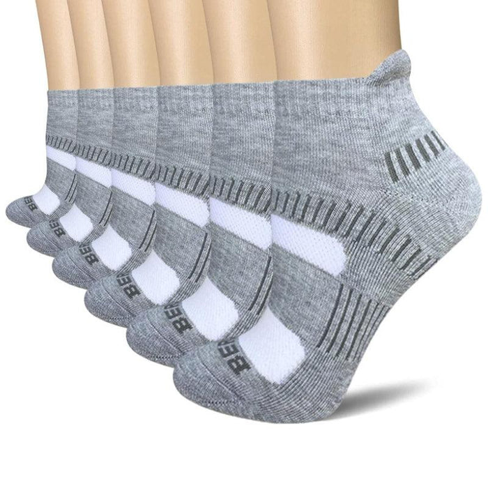 6 Pack Anti Blister Running Socks – Stability and Comfort