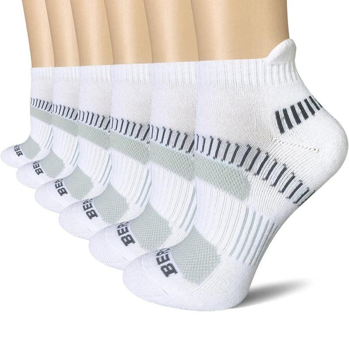 6 Pack Anti Blister Running Socks – Stability and Comfort