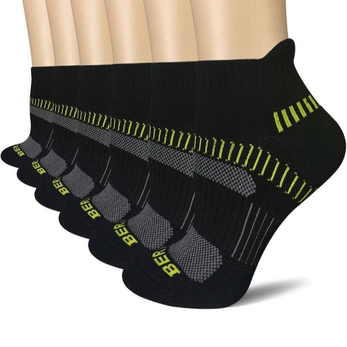 6 Pack Anti Blister Running Socks – Stability and Comfort