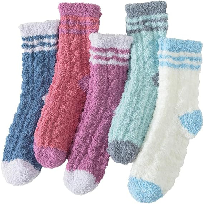 Comfy And Warmth Diabetic Fuzzy Socks With Grip