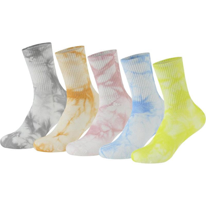 Colorful Tie Dye Pattern Soft And Comfy Socks