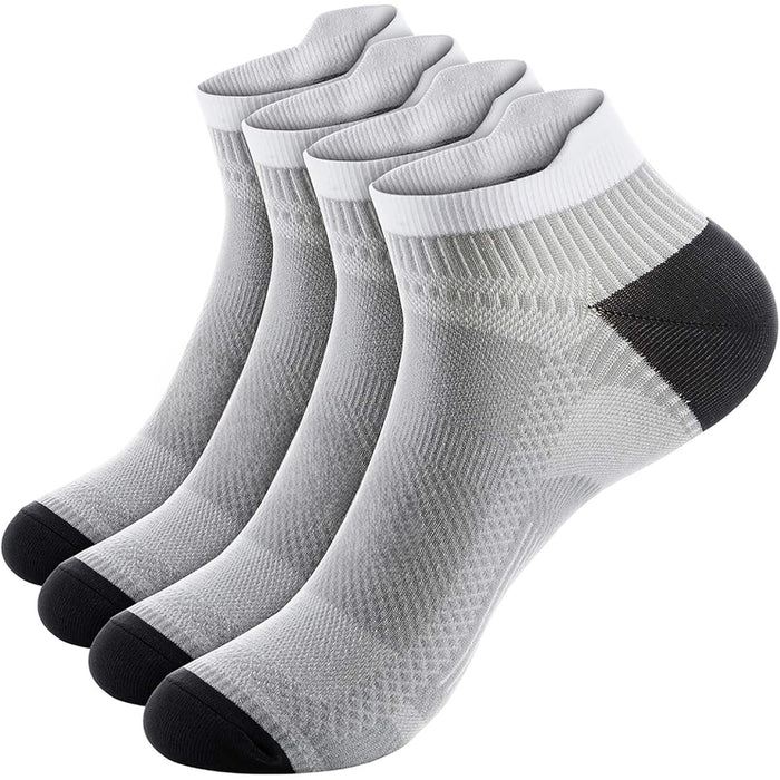 Compression Antimicrobial Running Socks –  Comfort and Support(2 Pack)