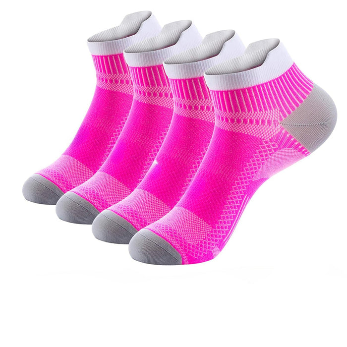 Compression Antimicrobial Running Socks –  Comfort and Support(2 Pack)