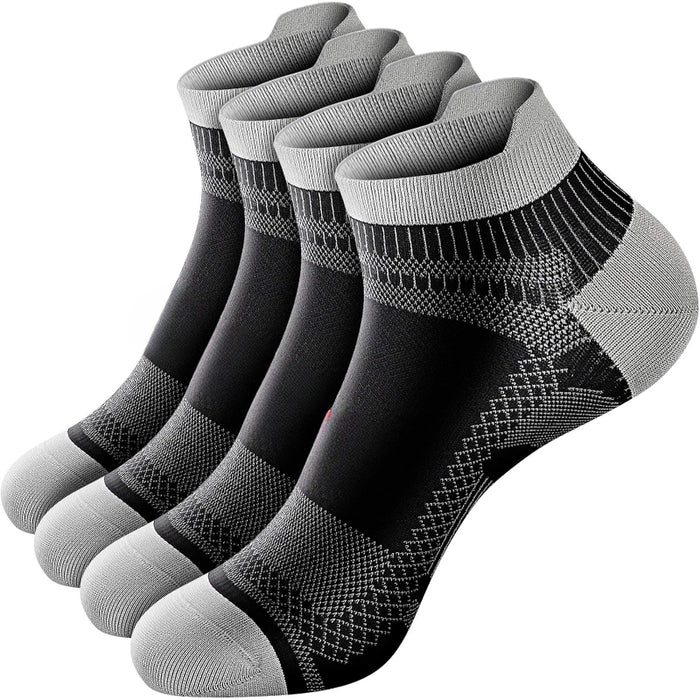 Compression Antimicrobial Running Socks –  Comfort and Support(2 Pack)