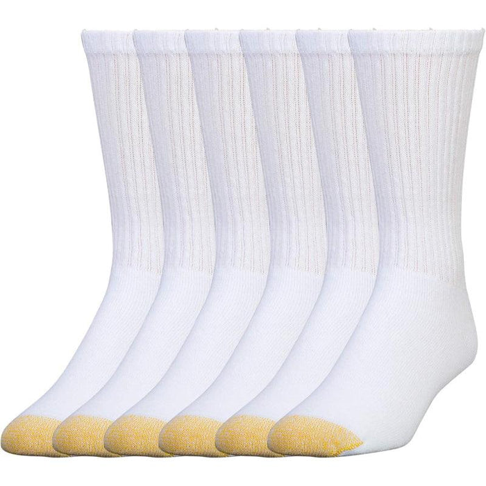 6 Pairs Cotton crew socks – Durable Design for Everyday Comfort