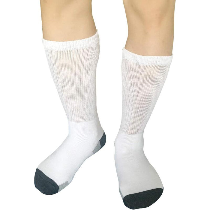 Pack Of 3 Crew Cushioned Diabetic Socks