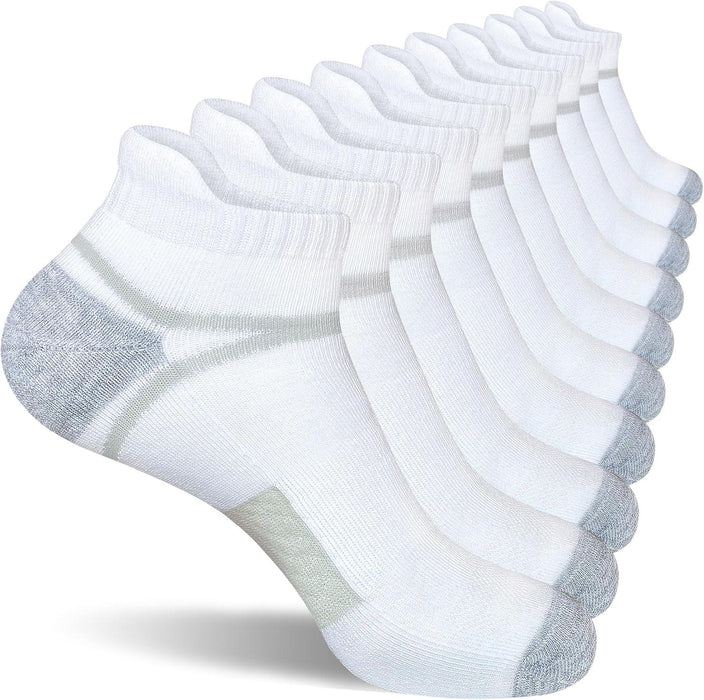 5 Pairs Cushioned Anti-Blister Socks – Comfort and Support