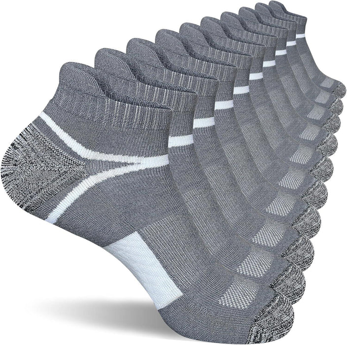 5 Pairs Cushioned Anti-Blister Socks – Comfort and Support