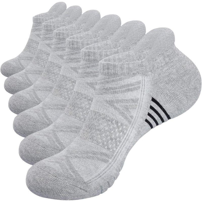 6 Pair Running Anti-Blister Socks – Comfort and Cushioned