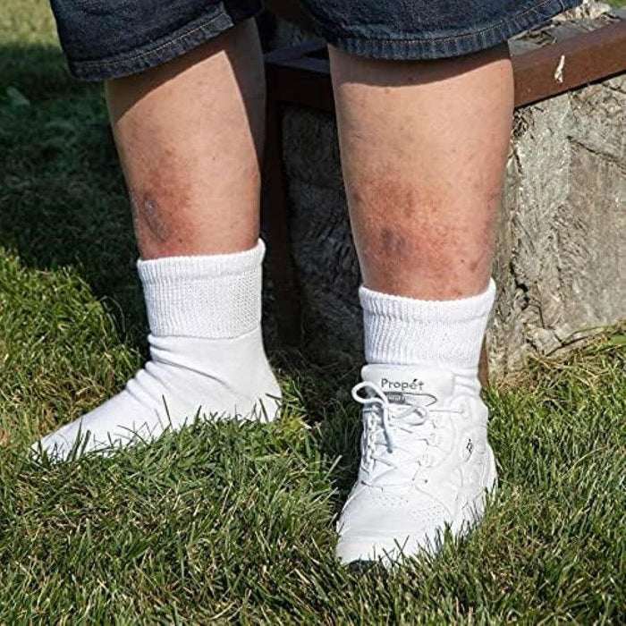 3-Pack Extra Wide Quarter Socks – All-Day Comfort and Moisture-Wicking