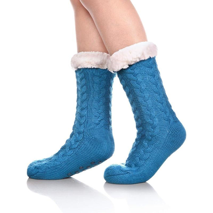 Braid Design Grippers Diabetic Socks