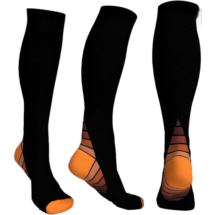 Graduated Compression Socks For Active Wear And Travel