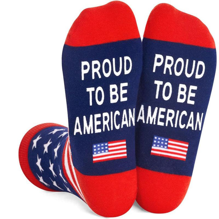 Independence Day Themed Patriotic Socks