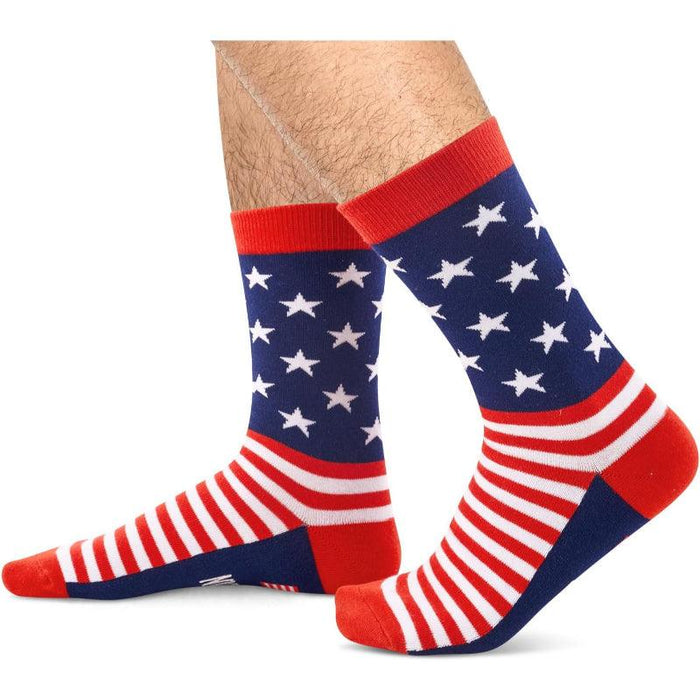 Independence Day Themed Patriotic Socks