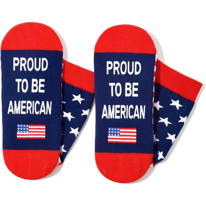 Independence Day Themed Patriotic Socks