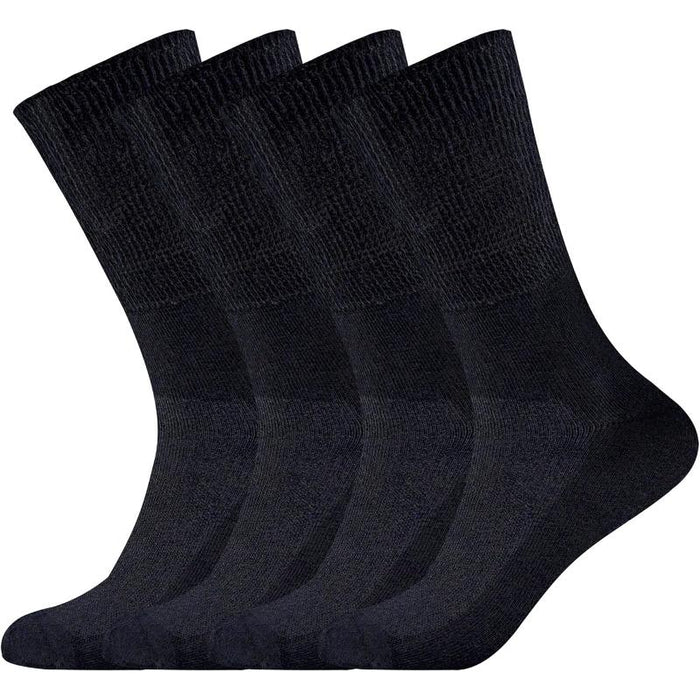 Pack Of 4 Mid Stretch Diabetic Socks