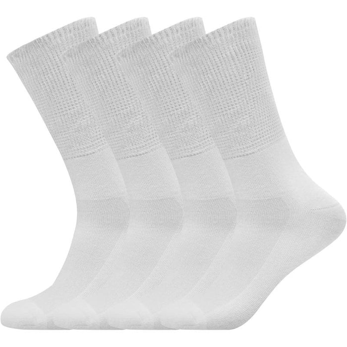 Pack Of 4 Mid Stretch Diabetic Socks