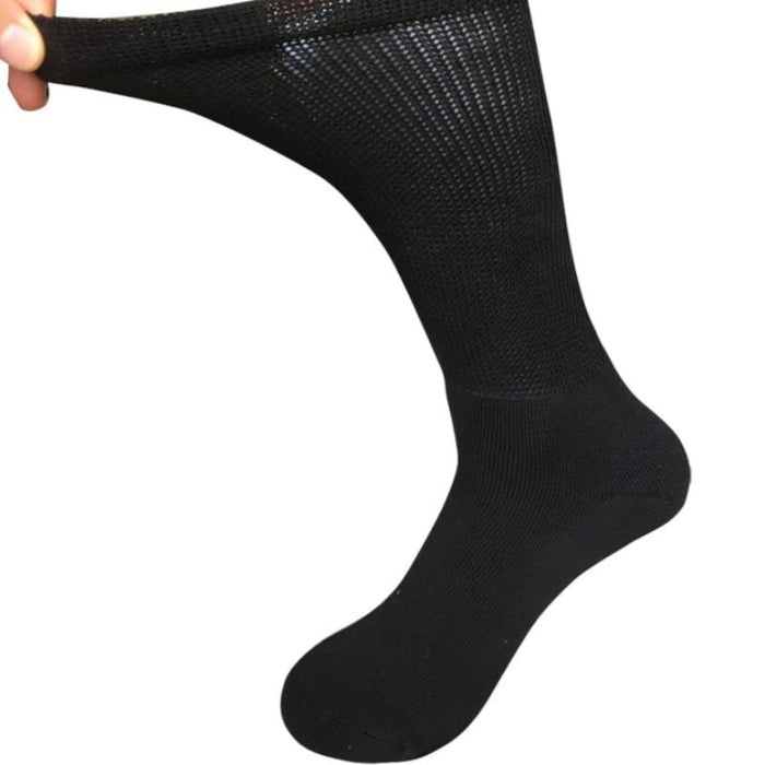 Pack Of 6 Comfy Diabetic Crew Socks