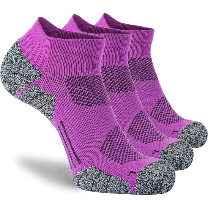 Pack Of 3 Pairs Cushioned Anti Blister Socks