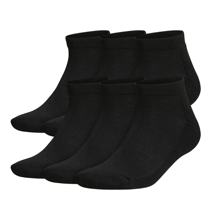 6 Pack Solid Athletic Compression Socks – Support and Comfort