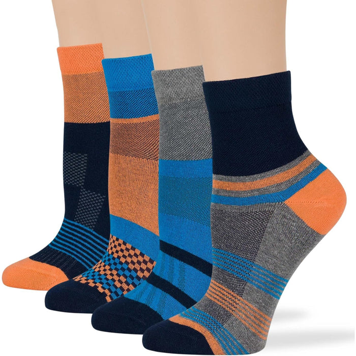 4-Pack Seamless Diabetic Socks - Ultimate Comfort and Fit