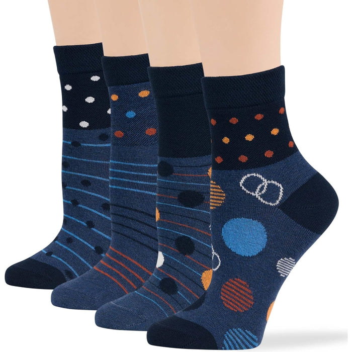 Pack Of 4 Seamless Diabetic Socks