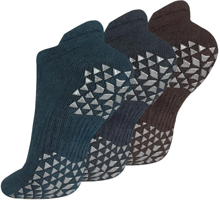 3 Pack Non-Slip Diabetic Socks - Comfortable and Secure