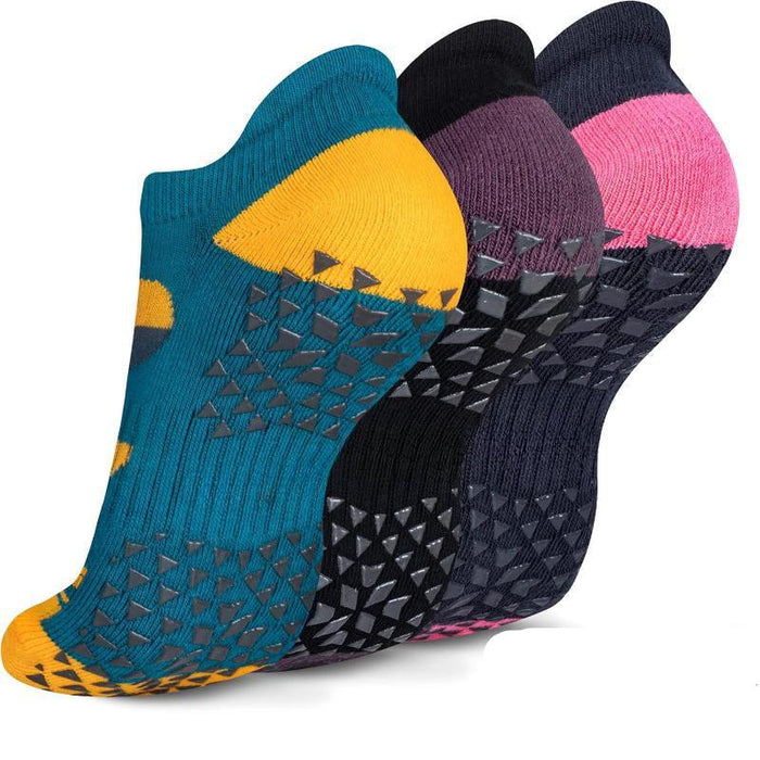 3 Pack Non-Slip Diabetic Socks - Comfortable and Secure