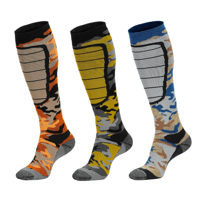 3 Pairs Stylish Compression Heated Socks